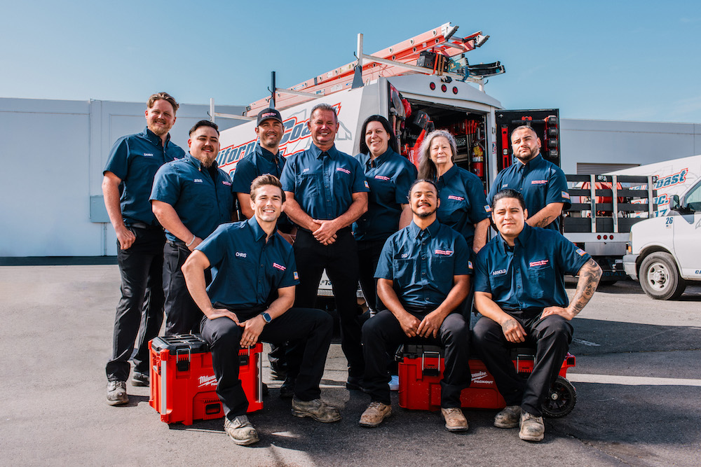 California Coast Plumbers field team
